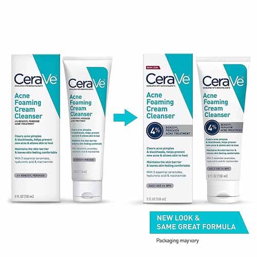 CeraVe Acne Foaming Cream Cleanser – 150ml