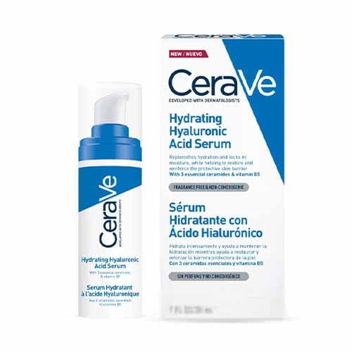 CeraVe Hydrating Hyaluronic Acid Serum (30ml)